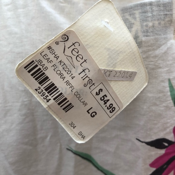 NWT ShanaK Tunic With Beading Size L - Picture 5 of 5